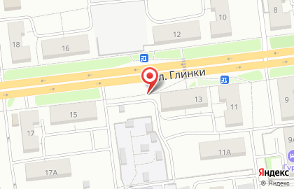 Магазин хозтоваров на ул. Глинки, 15г на карте