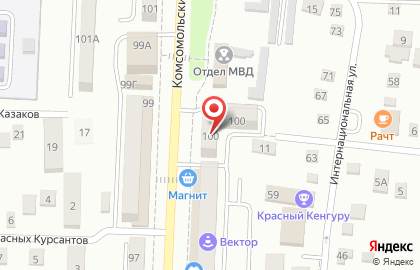 Салон красоты А-студия на Комсомольском проспекте на карте