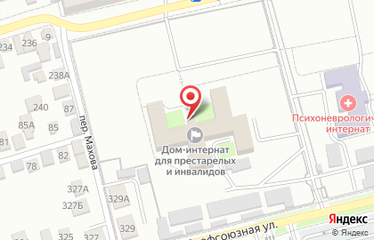 Нальчикский дом-интернат для престарелых и инвалидов Министерства труда, занятости и социальной защиты Кабардино-Балкарской Республики на карте