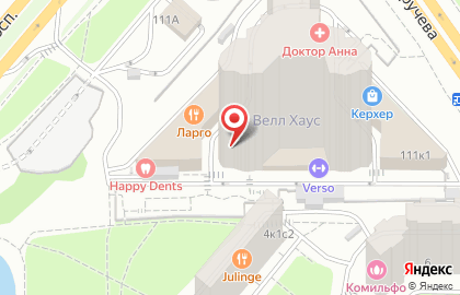 Детская академия InterKids в Обручевском районе на карте
