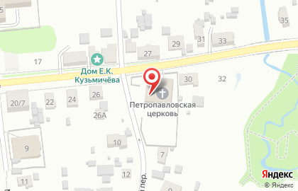 Церковь Петра и Павла на карте