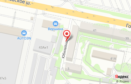 Библиотека №44 на Горьковском шоссе на карте