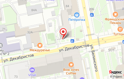 Группа компаний мфц Недвижимость в Октябрьском районе на карте