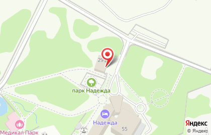 Медицинский центр Умная клиника в Октябрьском районе на карте