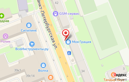 Кофе-бар Coffee Like на Большой Санкт-Петербургской улице на карте