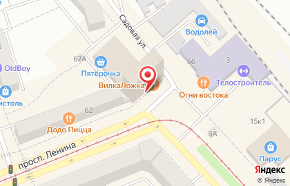Негосударственный пенсионный фонд Благосостояние на проспекте Ленина на карте