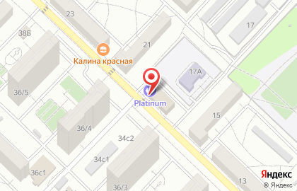 Универсам Пятёрочка в Краснооктябрьском районе на карте