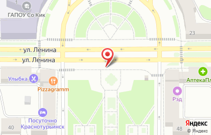 Перетяжка мебели в Краснотурьинске на карте