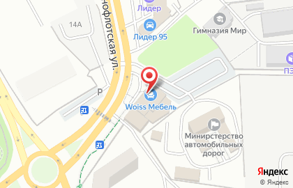 Мебельный салон Woiss на Краснофлотской улице на карте