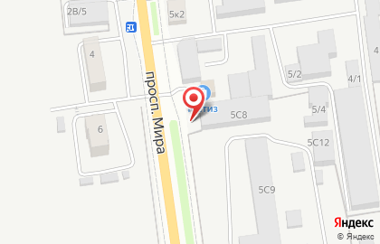 FP centre на улице Мира на карте