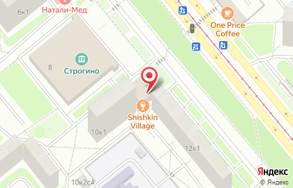 Пиццерия Папа Джонс в Москве на карте