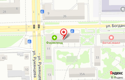 Магазин Автомаг на улице Богдана Хмельницкого на карте