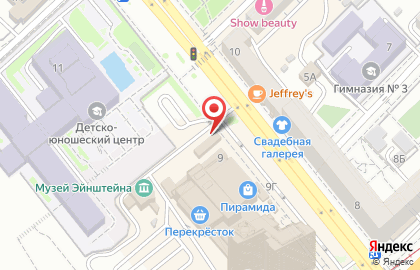Киоск БлинМастер на Краснознаменской улице на карте