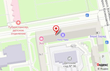 Зоомагазин PetShop.ru в Московском районе на карте