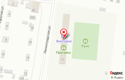 Участковый пункт полиции на улице Ленинградской на карте