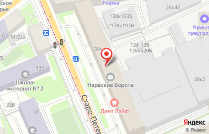 Концептум на Старо-Петергофском проспекте на карте