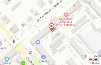 Телекомпания Стелла на улице Скворцова-Степанова на карте