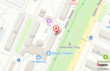 Сервисный центр HiTech Сервис на карте