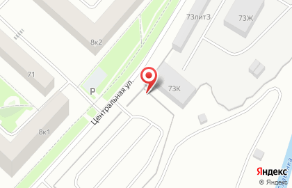 Автостоянка на Центральной (Шушары), 31 на карте