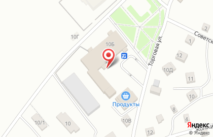 Супермаркет Каравай на Торговой улице на карте