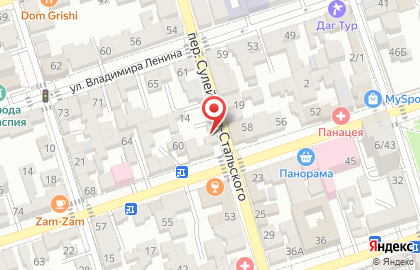 Архитектурная мастерская в Махачкале на карте