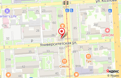 Ставропольпромстройбанк в Ставрополе на карте