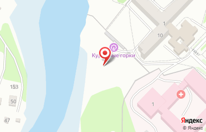 Обрыв на карте