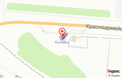 СТО Роснефть на Красноармейской улице на карте