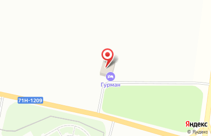 Гостиница Гурман на Весенней улице на карте