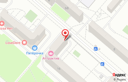 Парикмахерская Триумф на проспекте Комарова на карте