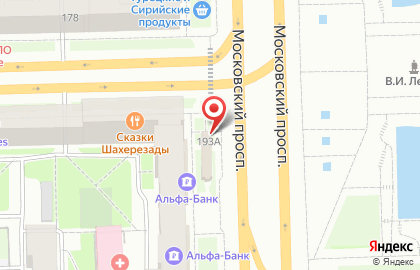 Магазин морепродуктов Жемчужина Камчатки на Московском проспекте на карте