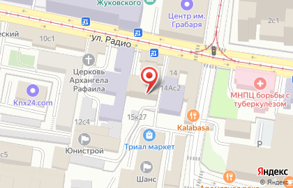 Радио Отель 4* на карте