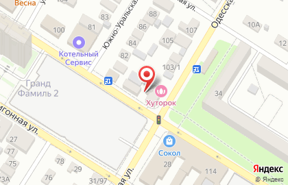 Комплекс отдыха Хуторок на карте