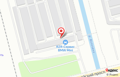 Торгово-сервисный центр RZR на карте
