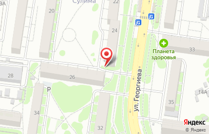 Служба уничтожения насекомых в Индустриальном районе на карте
