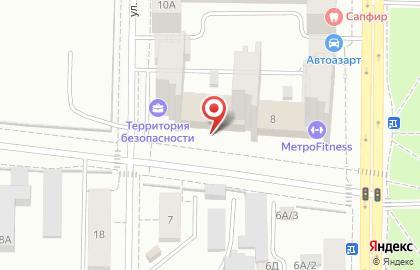 Фитнес-клуб Богатырь на Краснодарской улице на карте