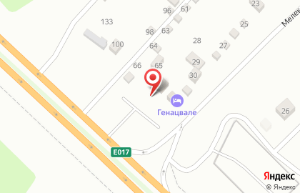 Комплекс Генацвале на Мелекесской улице на карте