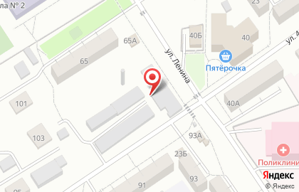 МартА на улице Ленина на карте
