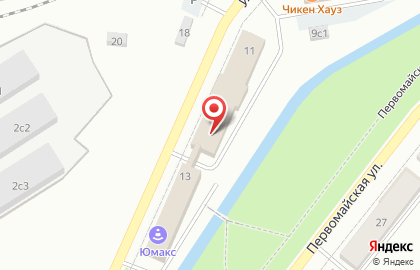 Новоуральский таможенный пост Екатеринбургской таможни на карте