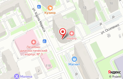 Банкомат Западно-Уральский банк Сбербанка России на улице Карла Маркса, 117 на карте
