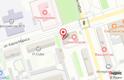 Агентство недвижимости Татьяна на улице Карла Маркса на карте