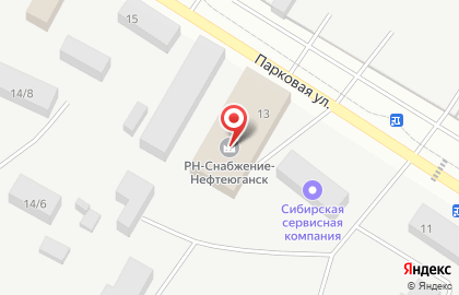 РН-Снабжение-Нефтеюганск на карте