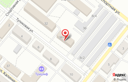 Центр здоровья НОГ доктора Виноградова на Транспортной улице на карте