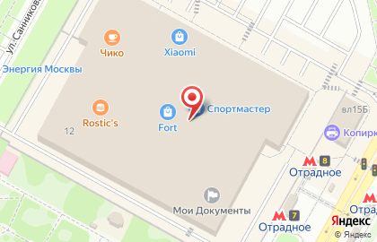 Салон связи Связной в Москве на карте