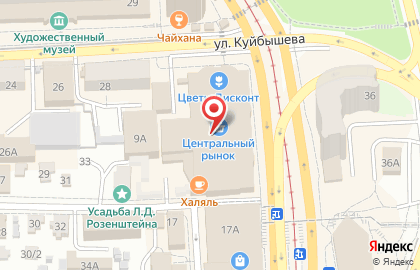 ООО Центральный в Советском районе на карте