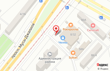 Кофейня Coffee Like на проспекте Мусы Джалиля на карте