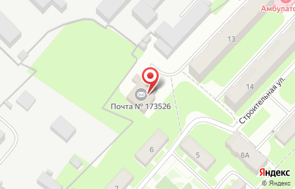 Парикмахерская Даниэль на Строительной улице на карте