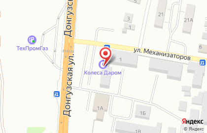 Автомойка в Оренбурге на карте