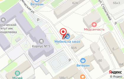 Перетяжка мебели в Тобольске на карте