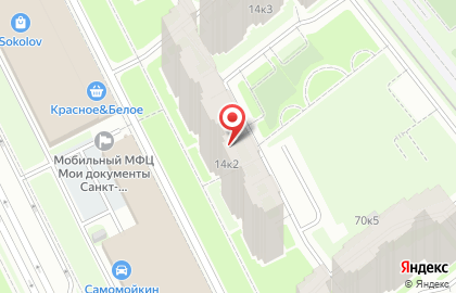 Сантехническая компания в Красногвардейском районе на карте